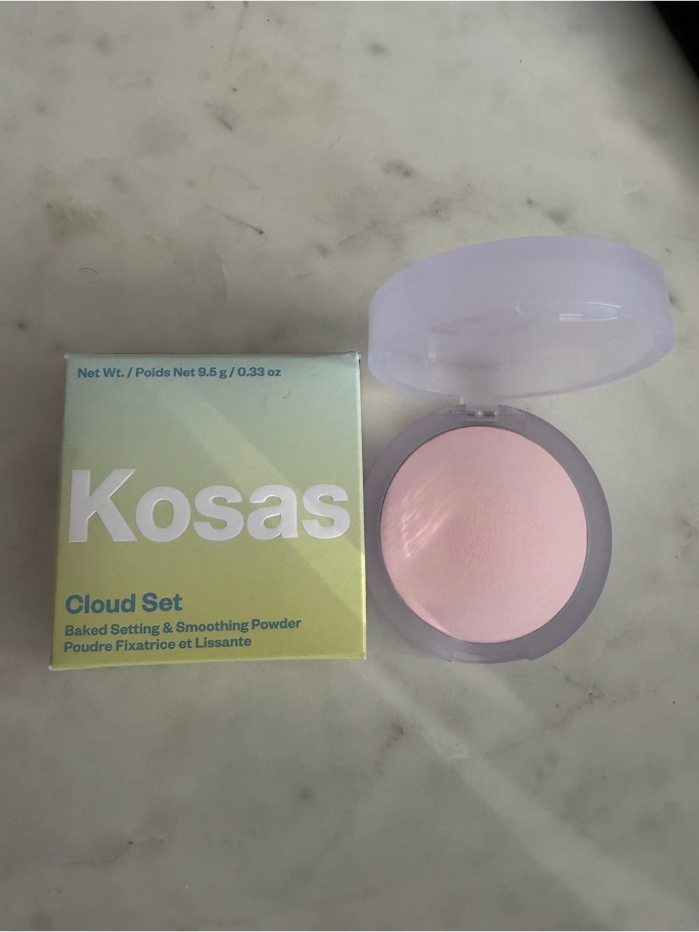 Kosas Cloud Set Baked Setting Powder — Light Pink